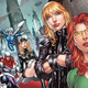 Oracle, Black Canary, and Huntress, along with a few rotating Birds of Prey members.